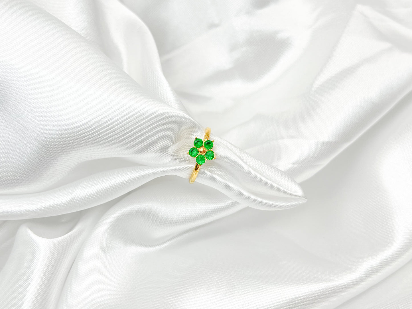 Anillo flor