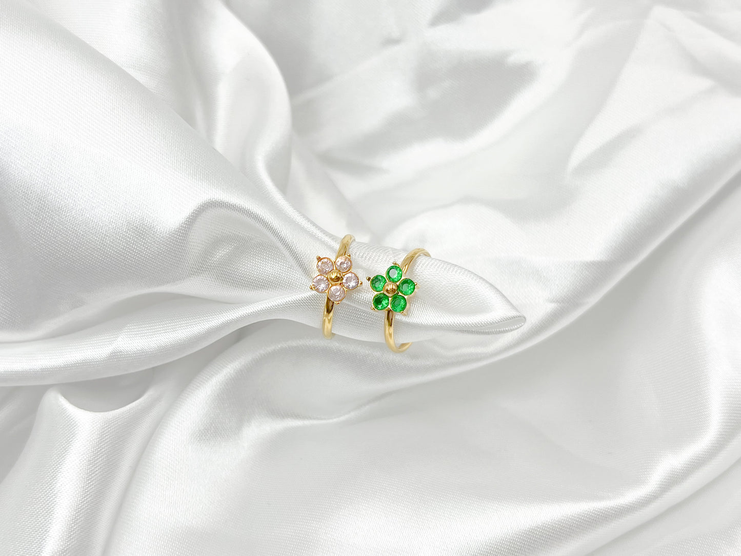 Anillo flor