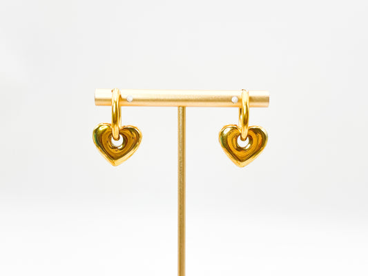 Aretes corazón